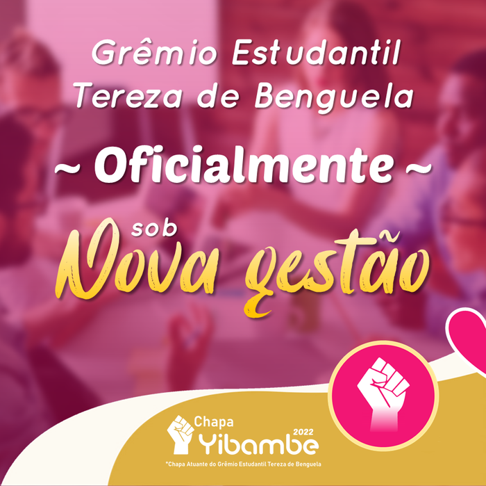 Agradecimentos da nova gestão do Grêmio Estudantil! :: getby
